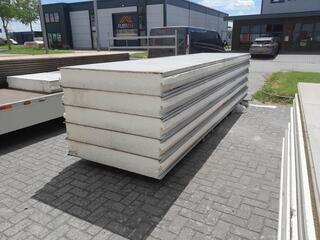 C.a. 5x EPS sandwich panelen 28,5 m², Old Stock